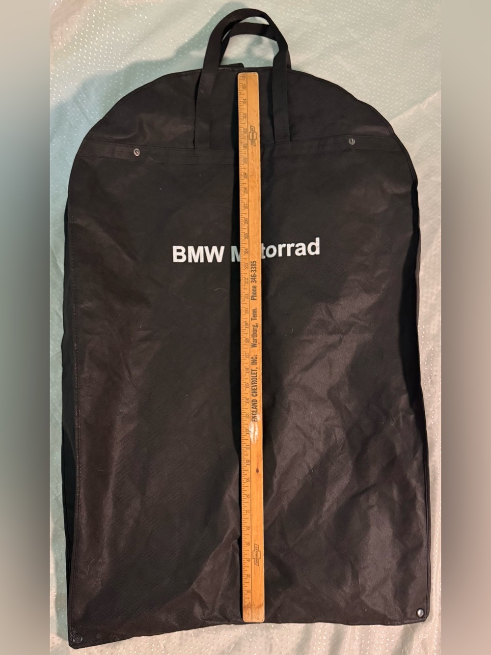 BMW Motorrad Travel Garment Carrier Bag Suit Coat Cover Protector Storage Bag - Picture 2 of 10